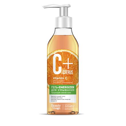 C+Citrus gel-energizer for skin radiance with rejuvenating effect