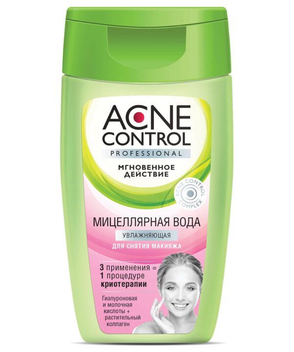 140 Мицеллярная вода Увлажняющая серии Acne Control Professional