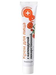 4 Namų gydytojas. Veido kremas su kalendra officinalis, maitinantis 42 ml