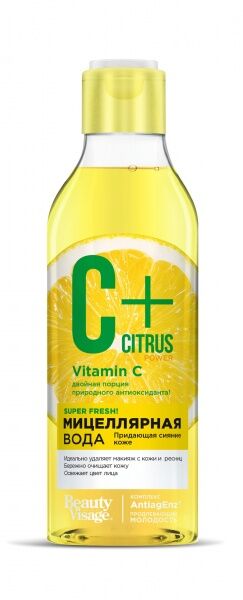 Micellar Water for Skin Radiance C+Citrus exp 01.23