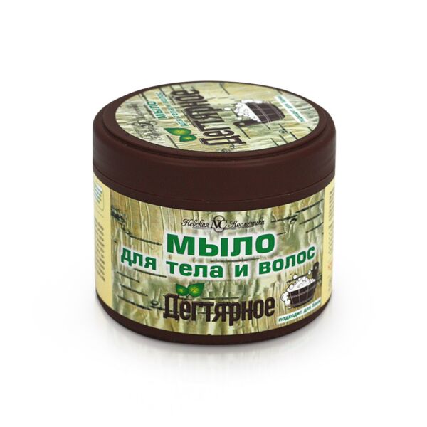 Мыло для тела и волос «Невская Косметика Дегтярное» 300ml
