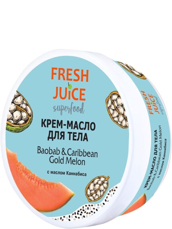 Fresh Juice. Superfood Baobab & Caribbean Gold Melon 225 ml