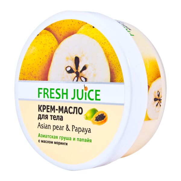 Fresh Juice. Body butter cream. Asian Pear and Papaya 225 ml