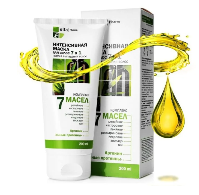 Elfa Pharm 7 oils. 7in1 Intensive Hair Mask 200ml