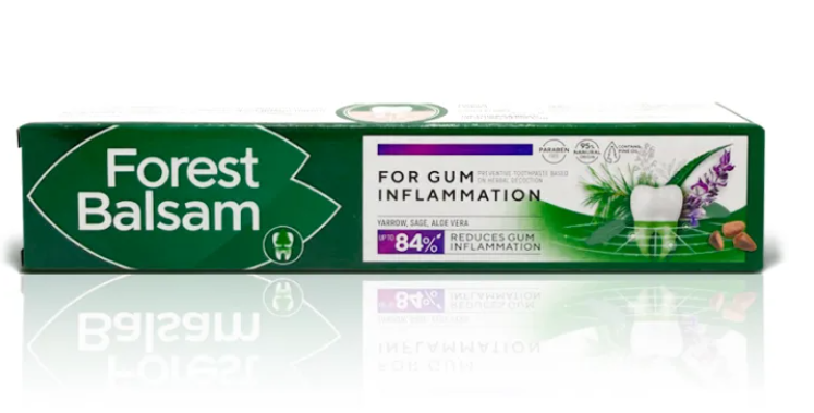 Forest Balsam Toothpaste with sage for gum inflammation