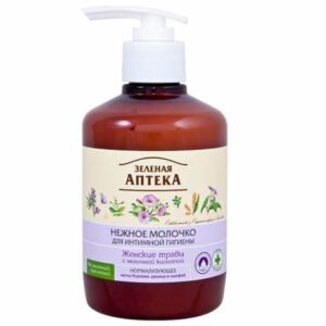 OIP Švelnus pienelis intymiai higienai, normalizuojantis "Moteriškos žolės" 370ml