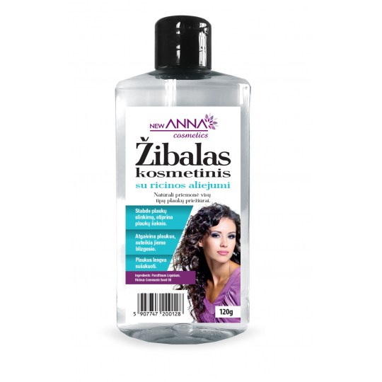 Cosmetic kerosene for hair with bioelements Anna 120 g (with costorca)