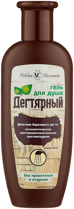 Dušo želė „Nevskaya Cosmetics Tar“ 250 ml