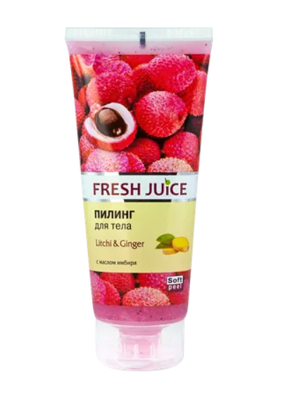 Fresh Juice. Пилинг для тела. Личи и имбирь 200 мл
