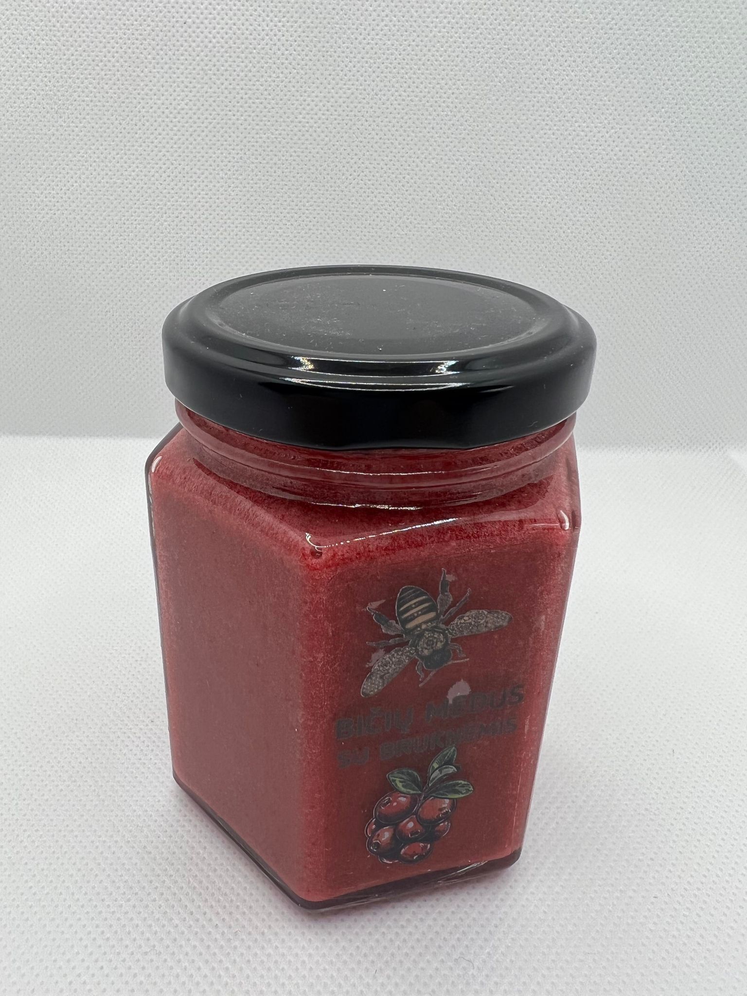 Honey with lingonberry 230g