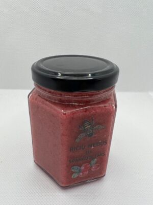 Мёд с клюквой 230г