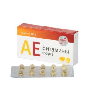 ae-vitamine-farmgroup AE vitamins-forte, Caps 350 mg #20