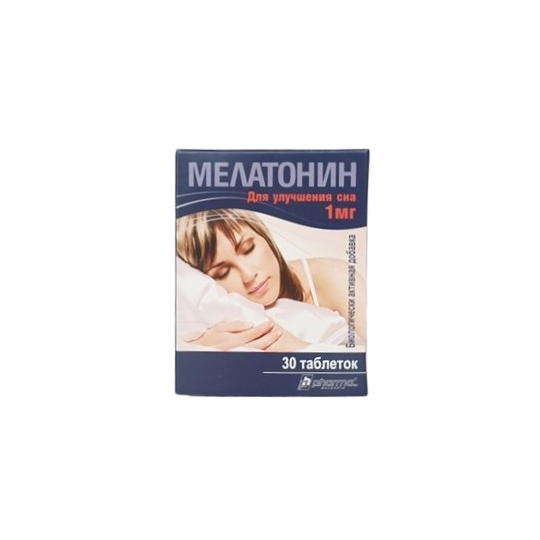 Melatonin to improve sleep, 30 1 mg tablets