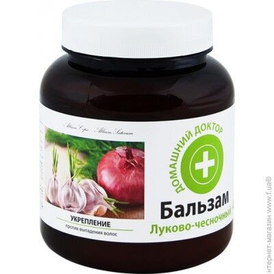 Бальзам для волос Домашний Доктор Луково-чесночный Укрепление