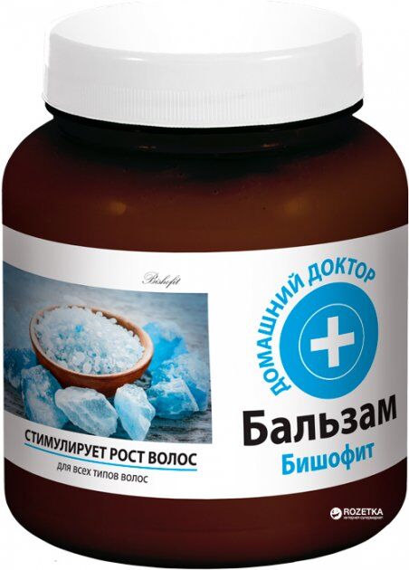 Бальзам для волос Домашний Доктор Бишофит Стимулирует рост волос 480 мл