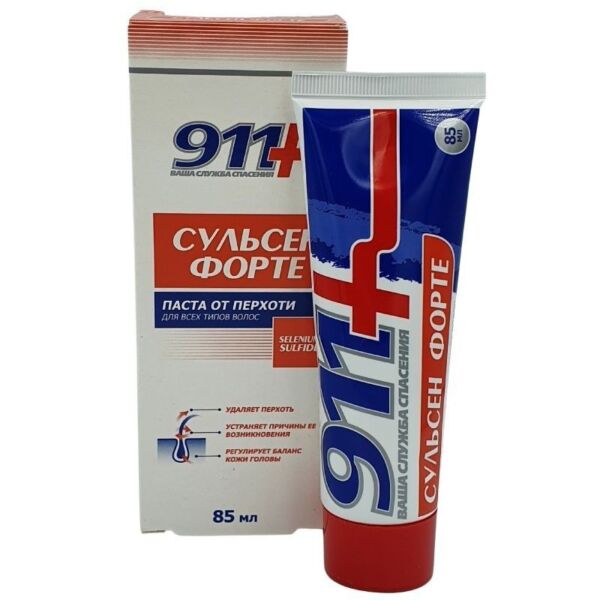 911 sulsen forte dandruff paste for all hair types 85ml