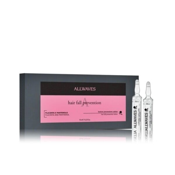 Ампулы с плацентой и пантенолом для профилактики выпадения волос Allwaves Hair Lotion