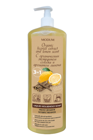 199ba799a757130eb63340e9344b0cf0 Laundry liquid soap with organic licorice extract and lemon fragrance 925ml