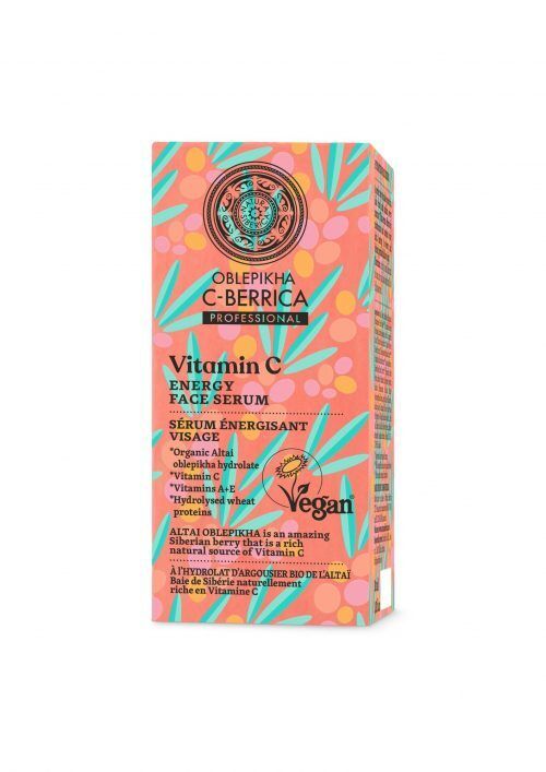 OBLEPIKHA C-Berrica Energy Face Serum СЫВОРОТКА ДЛЯ ЛИЦА «ЭНЕРГЕТИЧЕСКАЯ» 30ml