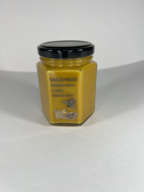 Натуральный мёд с пыльцой 230г