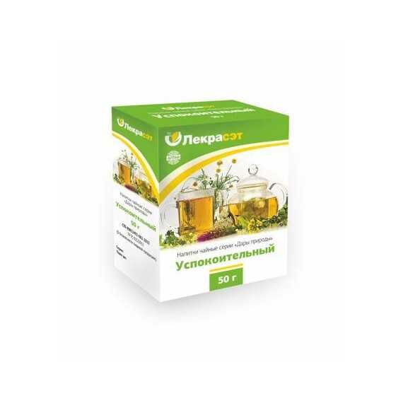 Успокоительный травяной сбор 50г - lekraset
