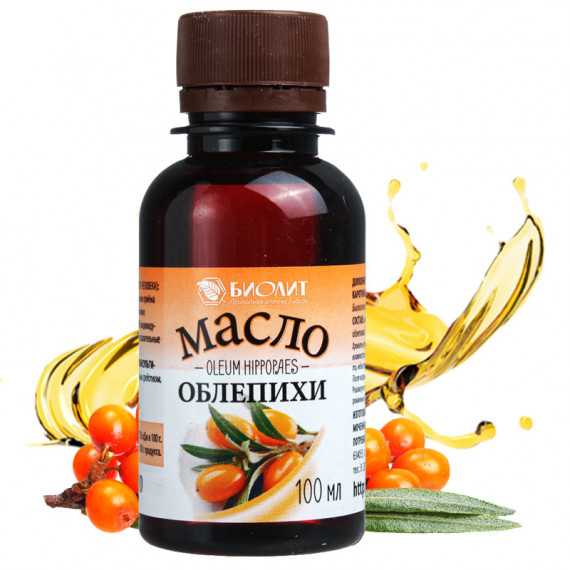 Sea buckthorn oil 100 ml - Biolit