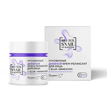 Bio-tox Snail IGNOVENE DAILY CREME-RELAXANT FOR FACE WITH BLUR EFFECT 50g