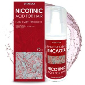 Nikotino rūgštis plaukų augimui 75ml