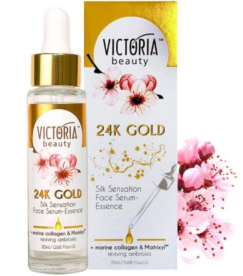 24k aukso serumas nuo senėjimo 20ml - Victoria Beauty