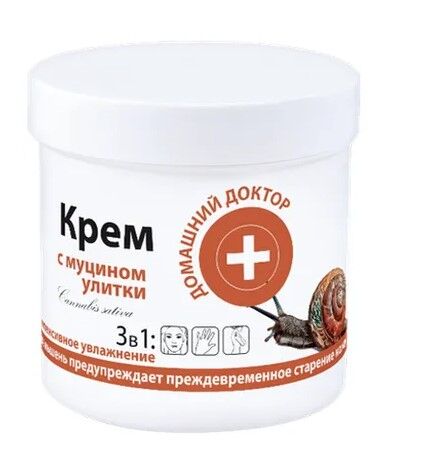 Screenshot 2024-02-16 083522 Cream for face and body with snail mucin 250ml Domashniy Doktor
