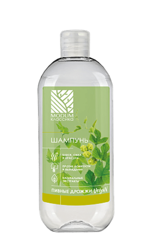Modum Klassika шампунь пивные дрожжи, 550 мл