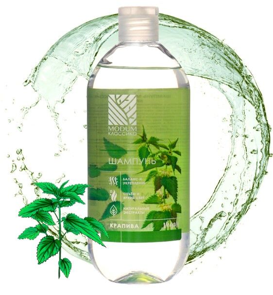 Modum Klassika dilgėlių šampūnas, 550 ml