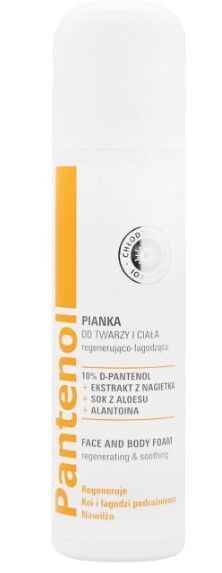 Пенка Panthenol Med для лица и тела успокаивающая 150мл
