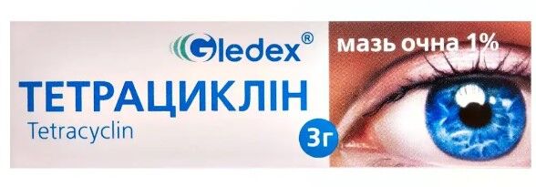 Tetracycline ointment eye ointment 1% 3 g