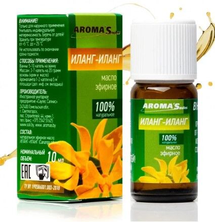 Эфирное масло Иланг-иланг, 10мл AromaSaule