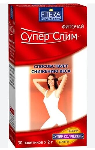 simple Фиточай 30*2g Super Slim Fitera