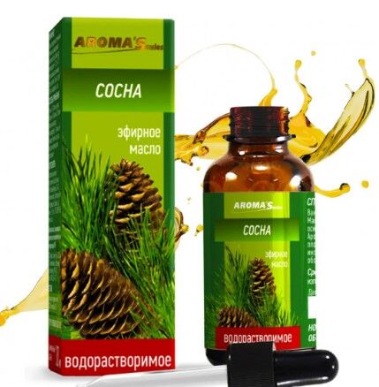 СОСНА водорастворимое эфирное масло, 30 мл AromaSaule