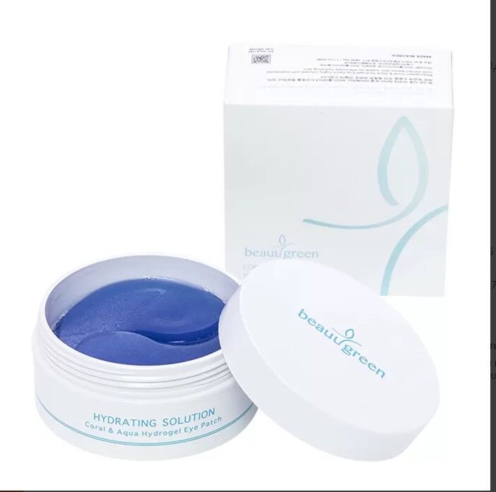 BeauuGreen Coral & Aqua Hydrogel Eye Patch N60