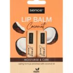 L3VwbG9hZHMvQ29zbWV0aWMvSW1hZ3MvODcyMDI4OTI2MTU0Mi5qcGc= Sence Бальзам для губ 2шт x 4,3г Кокос