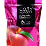 Соль косметическая морская ароматизированная "Сладкий персик", 1,1 кг BRIZE