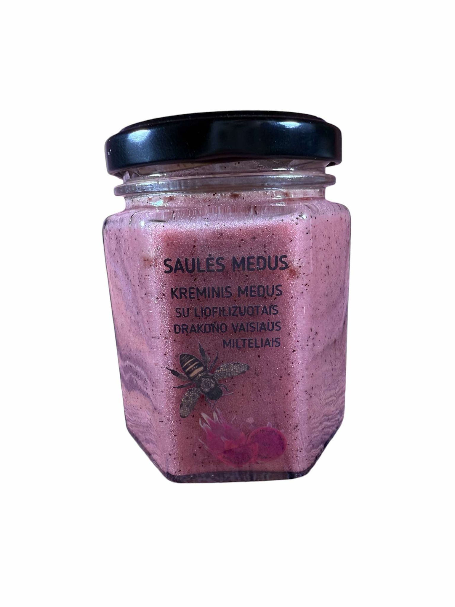 Natural honey with dragon fruit 230g