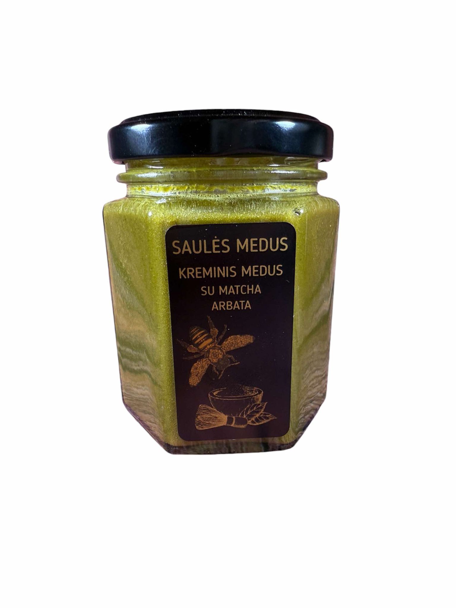 Natural honey with Matcha tea 230g