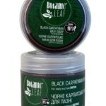 Черное карпатское мыло для бани Botanic Leaf, 300 мл