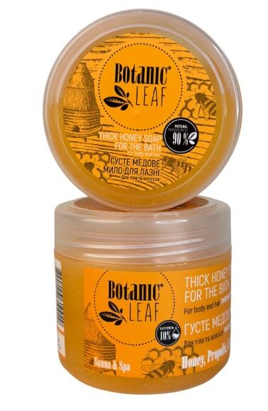 Botanic Leaf Honey bath soap, 300 ml