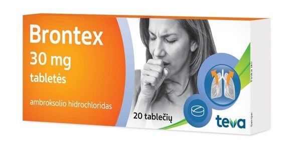 Brontex 30 mg, tablets, N20