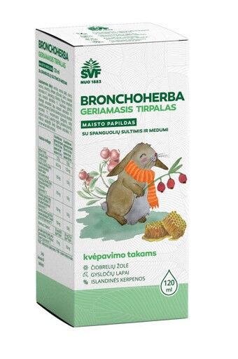 ACORUS BRONCHOHERBA, for respiratory tract 120 ml