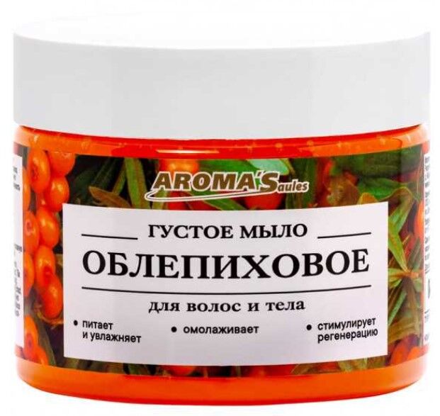 Tirštas muilas "Šaltalankis", 250 g "AromaSaules"