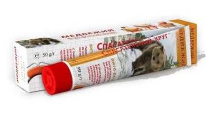 Фито-бальзам для тела “Спасательный круг” “Медвежий” разогревающий 45г - Dr.Retter