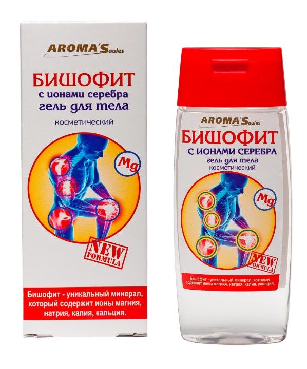 Screenshot 2024-11-20 070239 Bischofite gel for body with silver ions , 100ml Aroma Saules
