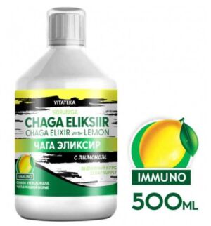 Чага эликсир с лимоном 500 мл VITATEKA